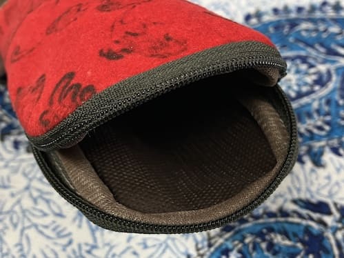 縦型ポーチファスナー